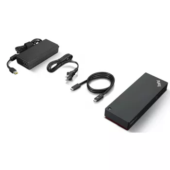 Lenovo ThinkPad Universal Thunderbolt 4 Smart Dock Kabelgebunden Schwarz 40 Gbit/s 100 W