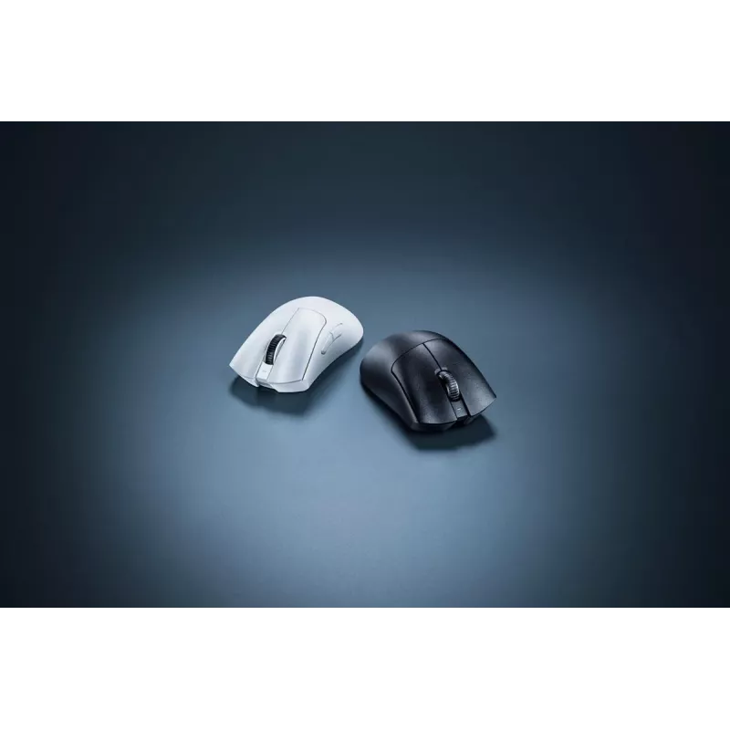 RAZER Deathadder V3 Pro Ergonomische kabellose/kabelgebundene Gaming-Maus Weiß