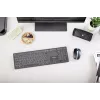 CHERRY KW 9100 schlank Tastatur Universal RF Wireless + Bluetooth QWERTZ Schwarz