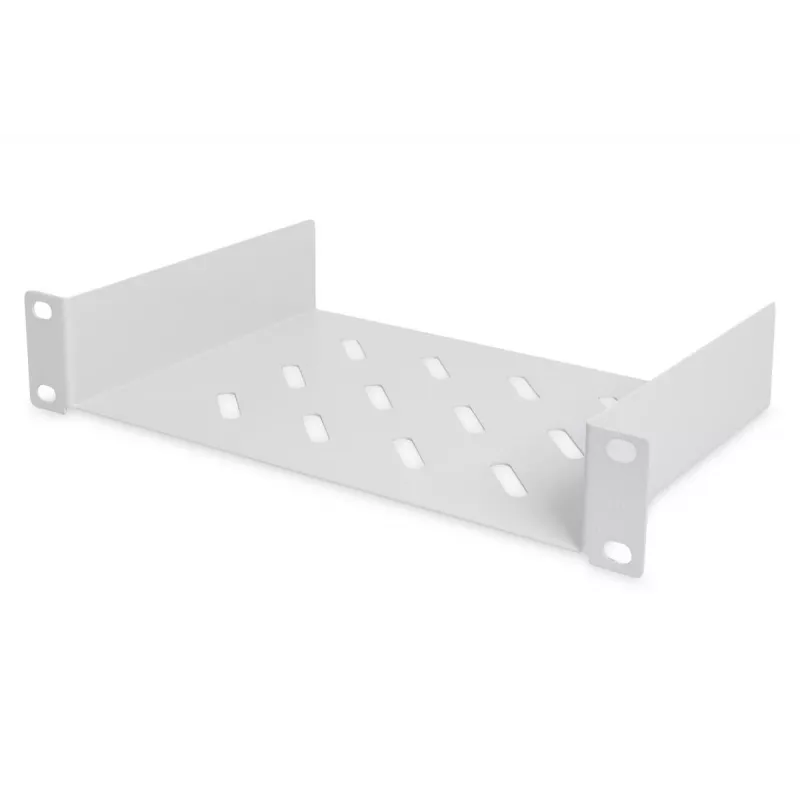 DIGITUS 10in Netzwerk-Bundle – 6U Schrank, graues Regal, PDU, 8-Port Switch, CAT6 Patchpanel