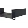 DIGITUS Festes Regalboden 254 mm (10 Zoll) 1U 44x254x150 mm, Farbe schwarz (RAL 9005)