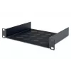 DIGITUS 1HE 10-Zoll-Fachboden, 44x254x200 mm, schwarz (RAL 9005)