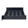 DIGITUS 1HE 10-Zoll-Fachboden, 44x254x200 mm, schwarz (RAL 9005)