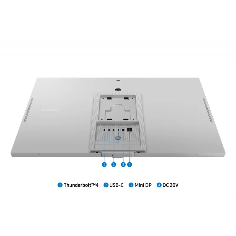 Samsung S90PC Computermonitor 68,6 cm (27 Zoll) 5120 x 2880 Pixel 5K Ultra HD LCD Silber