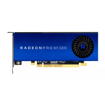 AMD Radeon Pro WX 3200 Grafikkarte mit 4 GB GDDR5, 4x Mini DisplayPort, Low-Profile (100-506115)