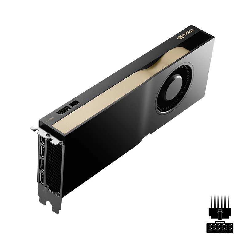 PNY NVIDIA RTX 5000 Ada Generation Grafikkarte, 32 GB GDDR6 ECC, 256 Bit, PCIe 4.0 x16, Dual-Slot, 4x DP 1.4a