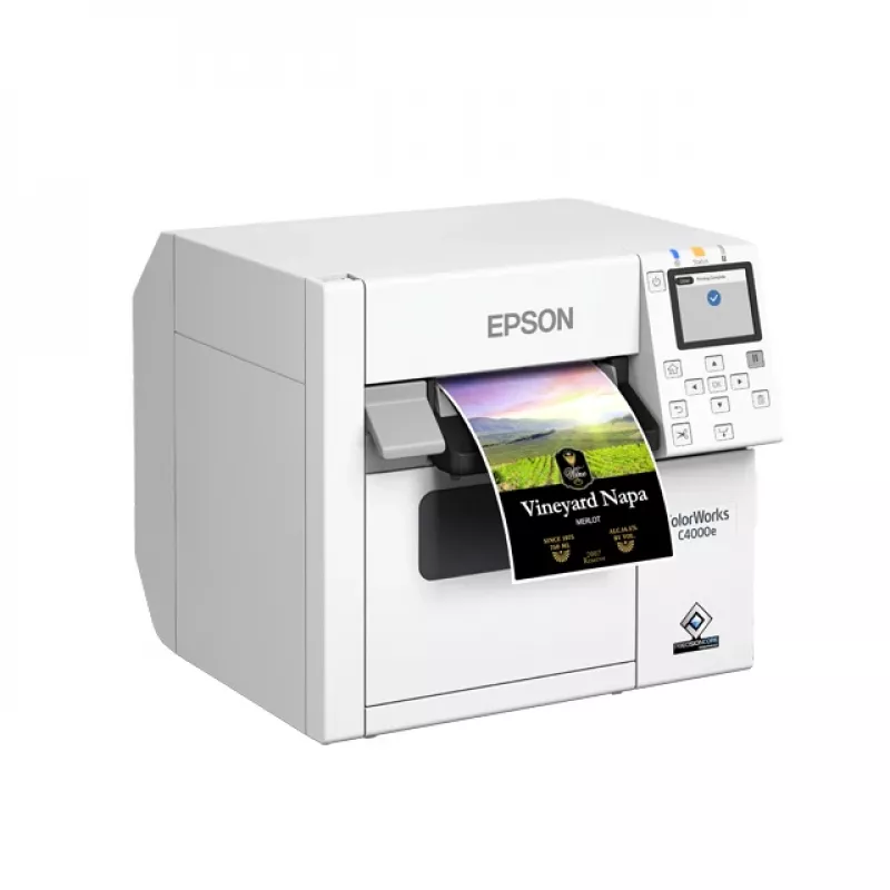 Epson CW-C4000e (bk) Etikettendrucker Tintenstrahl Farbe 1200 x 1200 DPI 102 mm/s Kabelgebunden