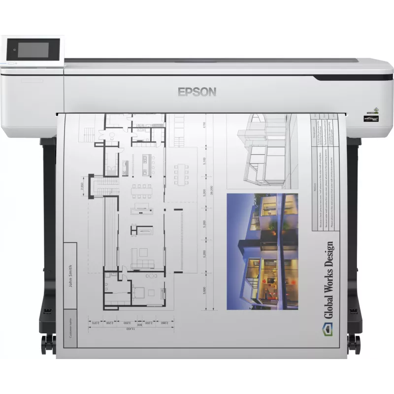 Epson SureColor SC-T5100, Inkjet, 2400 x 1200 DPI, ESC/P-R, HP-GL/2, HP-RTL, Schwarz, Cyan, Gelb, Magenta, 50 ml, PrecisionCore