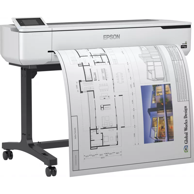 Epson SureColor SC-T5100, Inkjet, 2400 x 1200 DPI, ESC/P-R, HP-GL/2, HP-RTL, Schwarz, Cyan, Gelb, Magenta, 50 ml, PrecisionCore