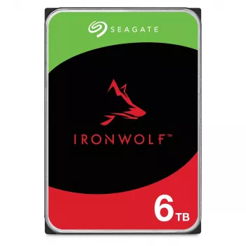 Seagate IronWolf ST6000VN006 interne Festplatte 6 TB 5400 RPM 256 MB 3,5 Zoll Serial ATA III
