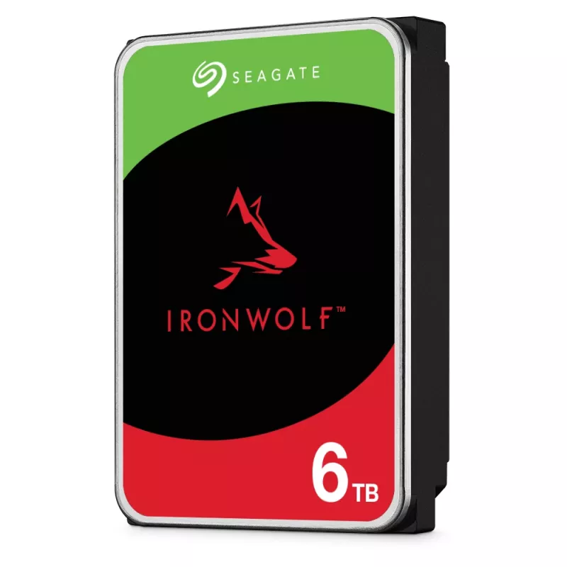 Seagate IronWolf ST6000VN006 interne Festplatte 6 TB 5400 RPM 256 MB 3,5 Zoll Serial ATA III