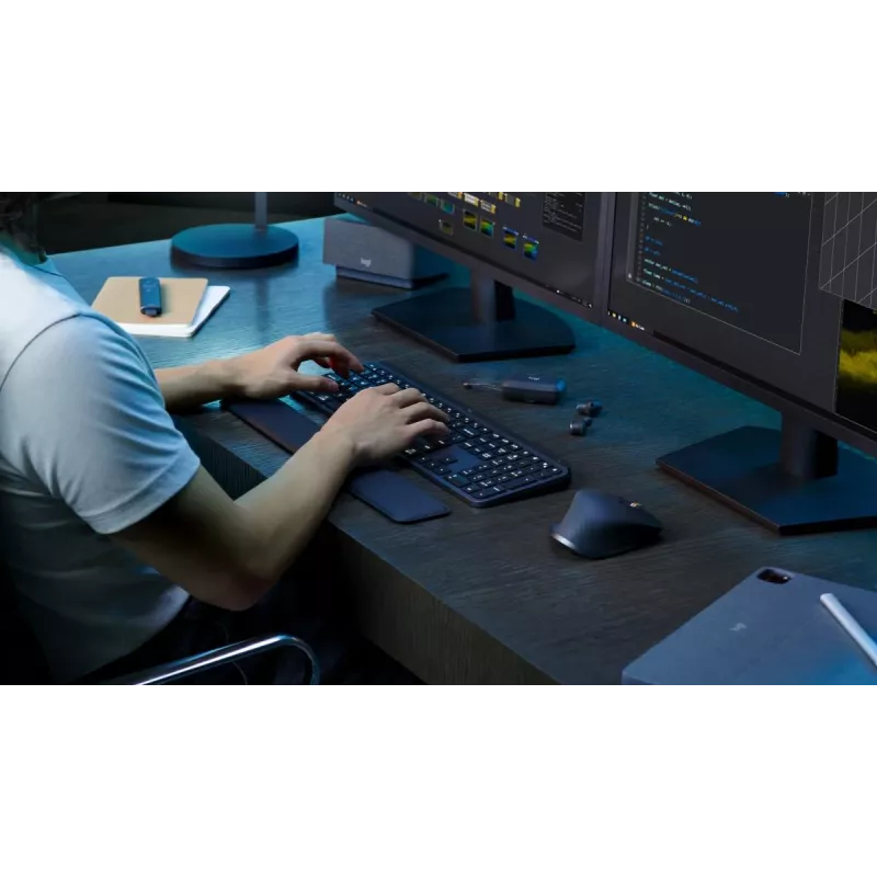 LOGITECH MX Keys S Tastatur Graphite Qwertz Deutsch