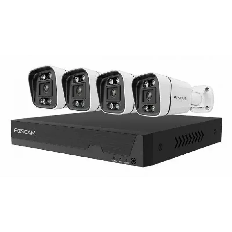 Foscam FN9108E-B4-2T Videoüberwachungsset Kabelgebunden 8 Kanäle HDD 2 TB