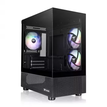 PC-Gehäuse Thermaltake View 170 TG ARGB Micro Tower Schwarz