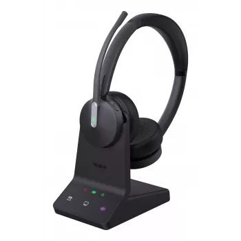 Yealink WH64 Dual UC Headset, Kabellos, 20 - 20000 Hz, Büro/Callcenter, 151 g, Headset, Schwarz