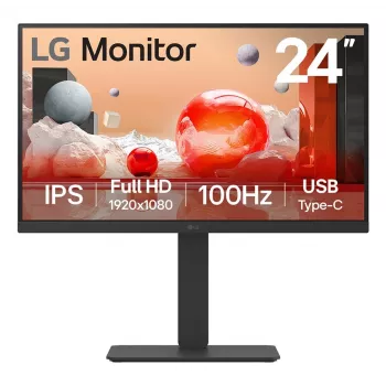 LG 24BA750-B Computermonitor 60,5 cm (23,8 Zoll) 1920 x 1080 Pixel Full HD LCD Schwarz
