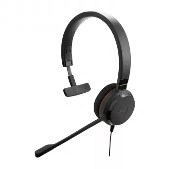 Jabra Evolve 20SE UC Mono, Kabelgebunden, Büro/Callcenter, 150 - 7000 Hz, 142 g, Headset, Schwarz