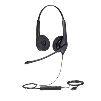 Jabra BIZ 1500 Duo USB, Kabelgebunden, 20 - 6800 Hz, Büro/Callcenter, 116 g, Headset, Schwarz