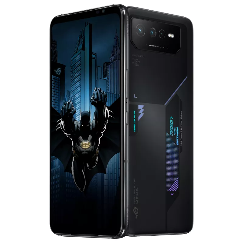 ASUS ROG Phone 6D Batman Edition, 12 GB/256 GB, 6,78 Zoll, Night Black