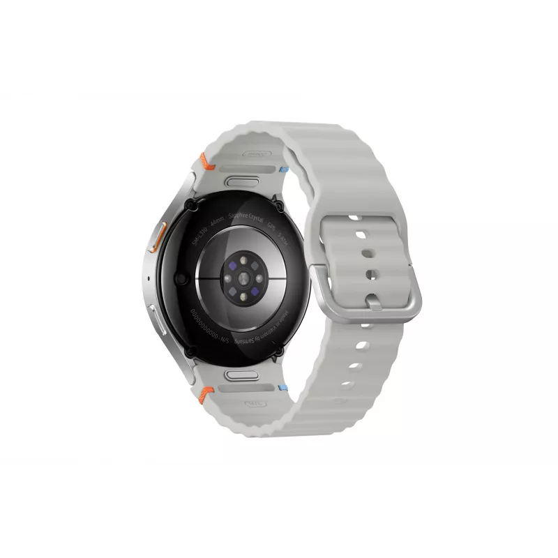 Samsung Galaxy Watch7 3,81 cm (1,5) AMOLED 44 mm Digital 480 x 480 Pixel Touchscreen Silber Wi-Fi GPS (Satellit)