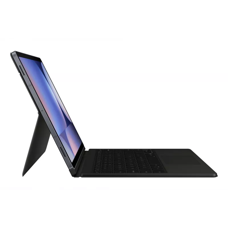 Samsung EF-DX825 QWERTZ German Pogo Pin Schwarz