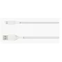 BELKIN Lightning-auf-USB-A-Kabel, geflochten, 1 m, Weiß