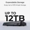 Reolink NVS8-8MB4 (PS4KB01-8) PoE-Videoüberwachungsset, 8-Kanal-NVR mit 2 TB HDD + 4 Kameras, 8 MP 4K (3840x2160)