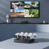 Reolink NVS8-8MB4 (PS4KB01-8) PoE-Videoüberwachungsset, 8-Kanal-NVR mit 2 TB HDD + 4 Kameras, 8 MP 4K (3840x2160)