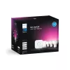 Philips Hue White and Colour Ambience Starter-Kit: 3 GU10 Smart-Spots + Dimmschalter