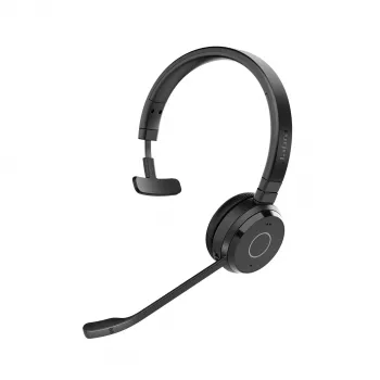 Jabra Evolve 65 TE - Link390a UC Mono, Kabelgebunden & Kabellos, 20 - 20000 Hz, Büro/Callcenter, 75 g, Headset, Schwarz