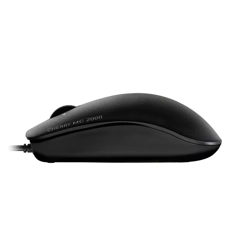 CHERRY MC 2000 Kabelgebundene Maus mit Neigungsrad, Schwarz, USB