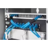 DIGITUS Patchpanel CAT6 8-Port geschirmt Schwarz 10in