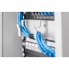 DIGITUS Patchpanel CAT6 8-Port geschirmt Schwarz 10in