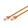 DIGITUS Patchkabel - CAT6 - S/FTP - Snagless - Cu - 1m - orange