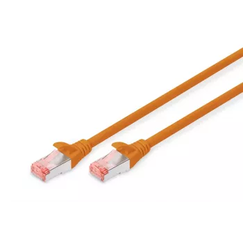 DIGITUS Patchkabel – CAT6 – S/FTP – Snagless – Cu – 50 cm – orange