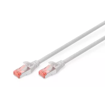 DIGITUS Patchkabel - CAT6 - S/FTP - Snagless - Cu - 1m - grau