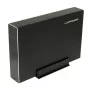 LC-POWER Externes 3,5-Zoll-Festplattengehäuse, USB-C, Aluminium, Schwarz LC-35U3-Becrux-C1