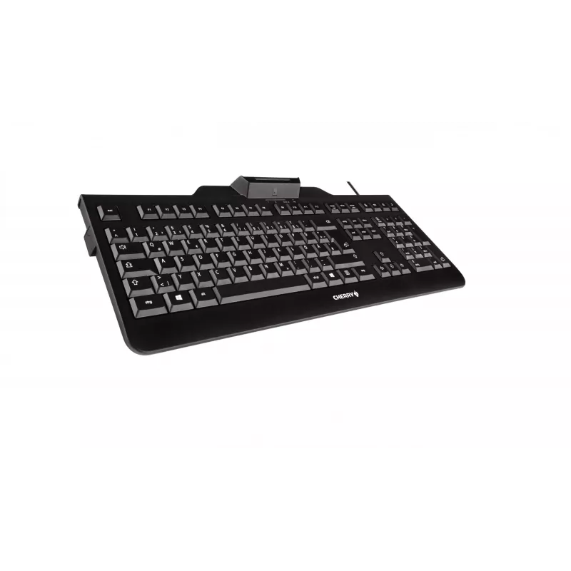 Cherry KC 1000 SC Smartcard-Tastatur, QWERTZ, Deutsch, Schwarz