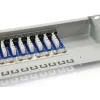 Equip 24-Port Cat.6 geschirmtes Patchpanel, hellgrau