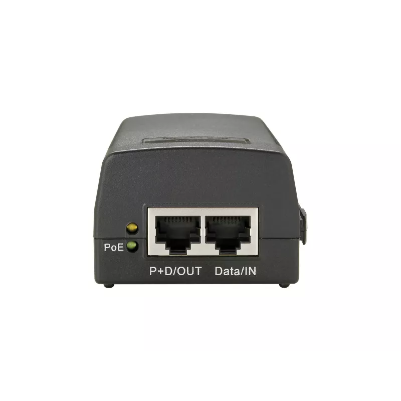 LevelOne POI-3000 Gigabit-PoE+-Injektor, 30 W, Schwarz