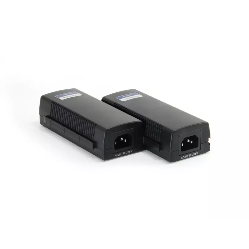 LevelOne POI-3000 Gigabit-PoE+-Injektor, 30 W, Schwarz