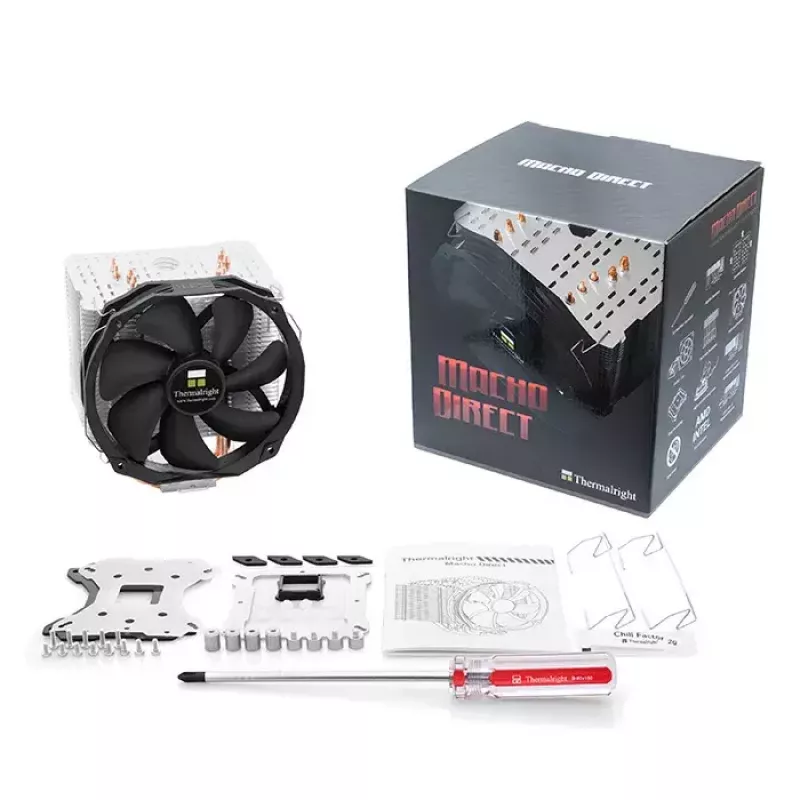 Kühler Thermalright Macho Direct Prozessor 14 cm Schwarz Grau