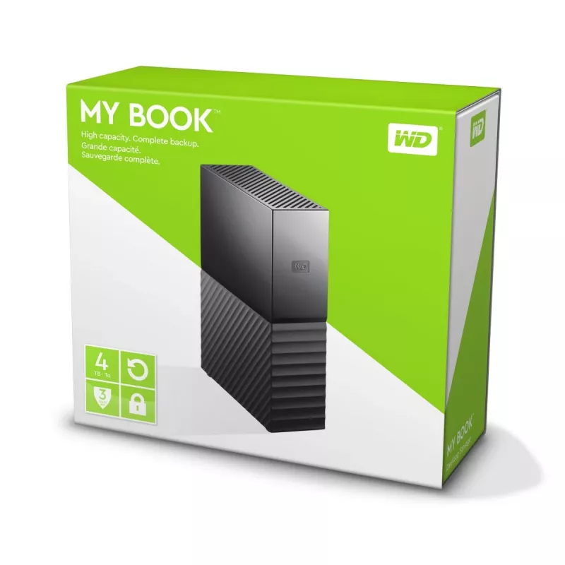 WESTERN DIGITAL Festplatte – My Book – 4 TB – USB-A 3.2 Gen 1