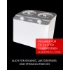 Unold 48830 Doppio Eismaschine, Weiß