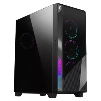 GIGABYTE GB-AC500G ST Computergehäuse Midi Tower Schwarz