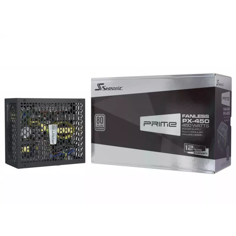 Seasonic PRIME Fanless PX-500 Netzteil, 500 W, 80 PLUS Platinum, PRIME-PX-500