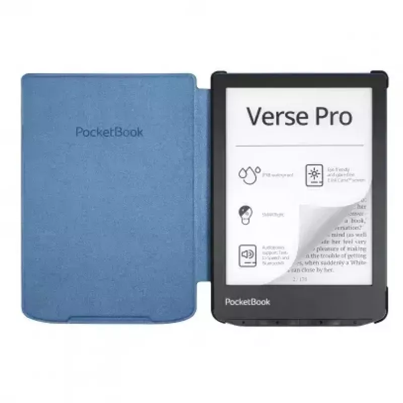 PocketBook H-S-634-B-WW Shell Cover für Verse / Verse Pro 6" (15,2 cm), Blau