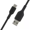 USB-Kabel Belkin CAB001BT1MBK 1m USB A USB C Schwarz