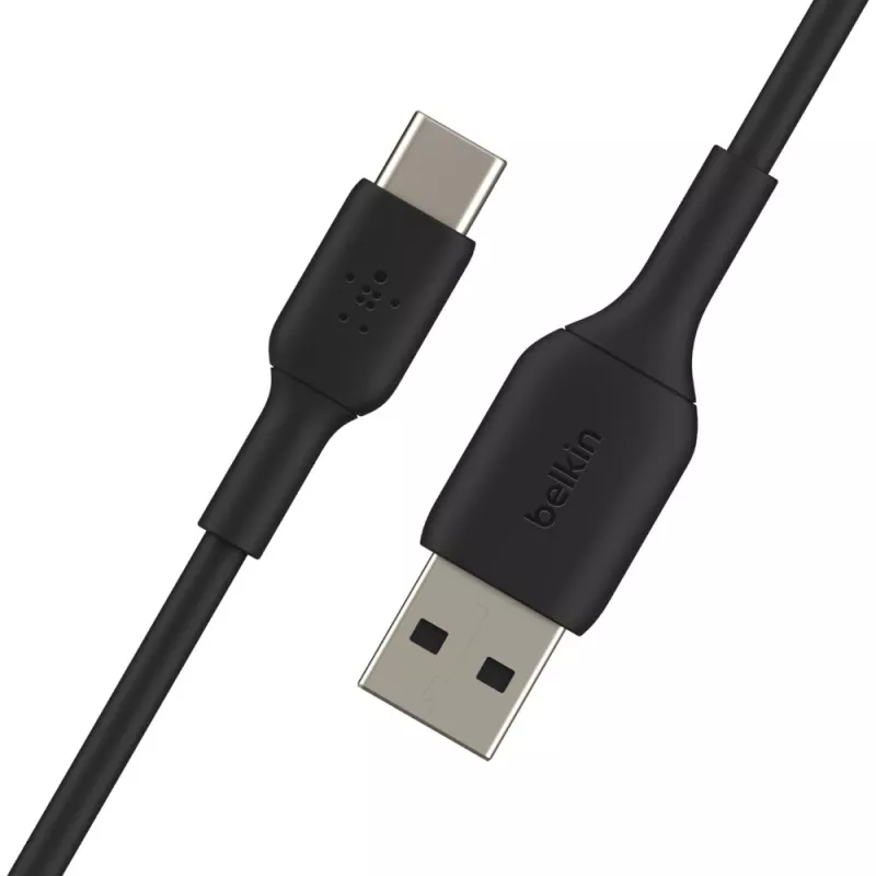 USB-Kabel Belkin CAB001BT1MBK 1m USB A USB C Schwarz
