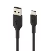 USB-Kabel Belkin CAB001BT1MBK 1m USB A USB C Schwarz